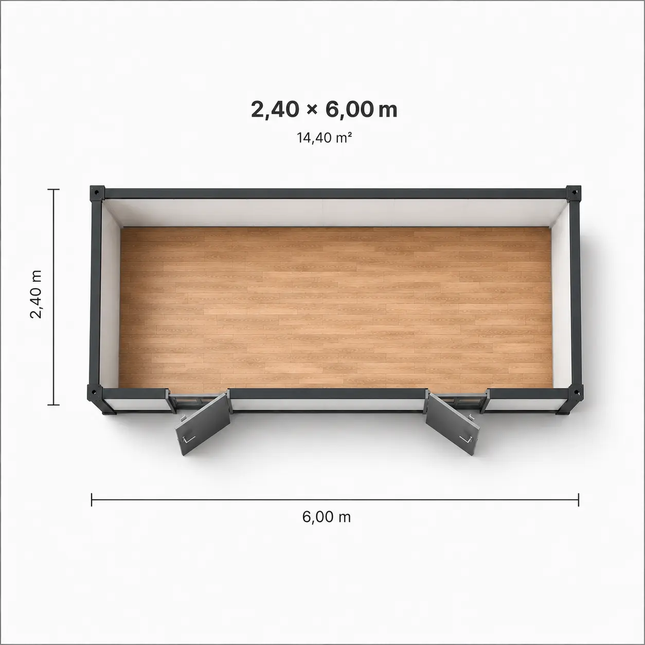 Grundriss NHG Lager 1