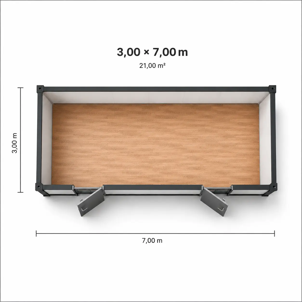 Grundriss NHG Lager 2